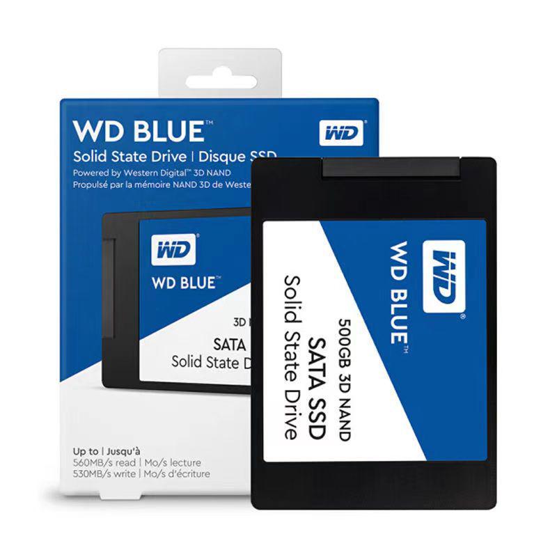 

Western Digital Blue SSD: 3D NAND SATA 3.0 Твердотельный накопитель с высокой скоростью чтения/записи.