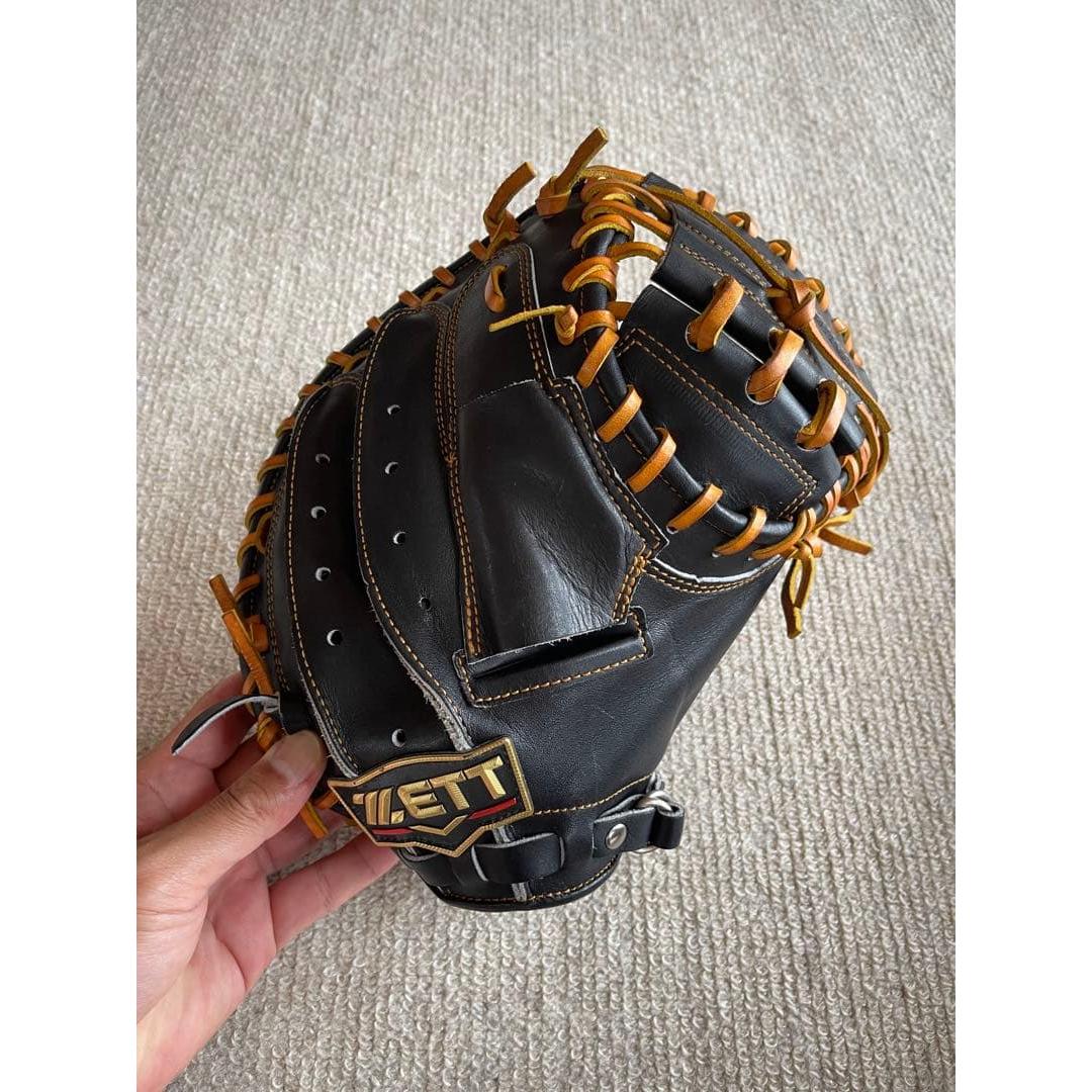 Used ZETT Prostatus Boys  Softball Catcher s Mitt Kobayashi Model [Limited]