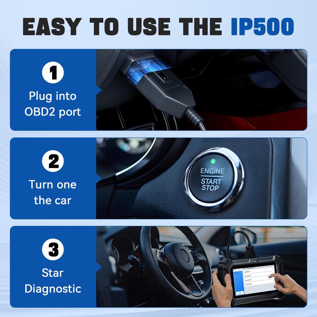 XTOOL IP500-TLS for Toyota, Lexus, Scion - Lifetime Free Updates