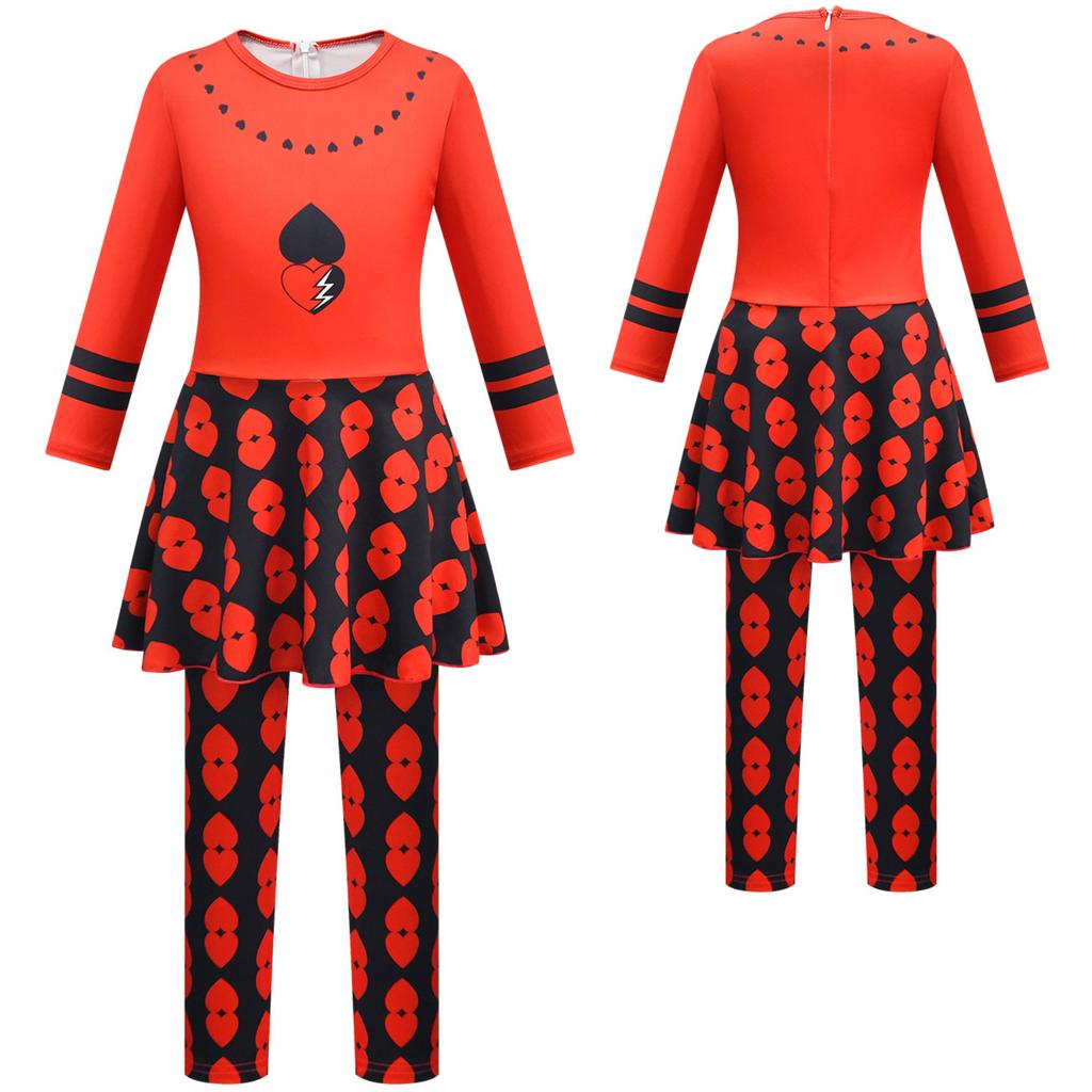 Kids Halloween One-Piece Costume for Stage Performance - Children's Dress-Up Jumpsuit