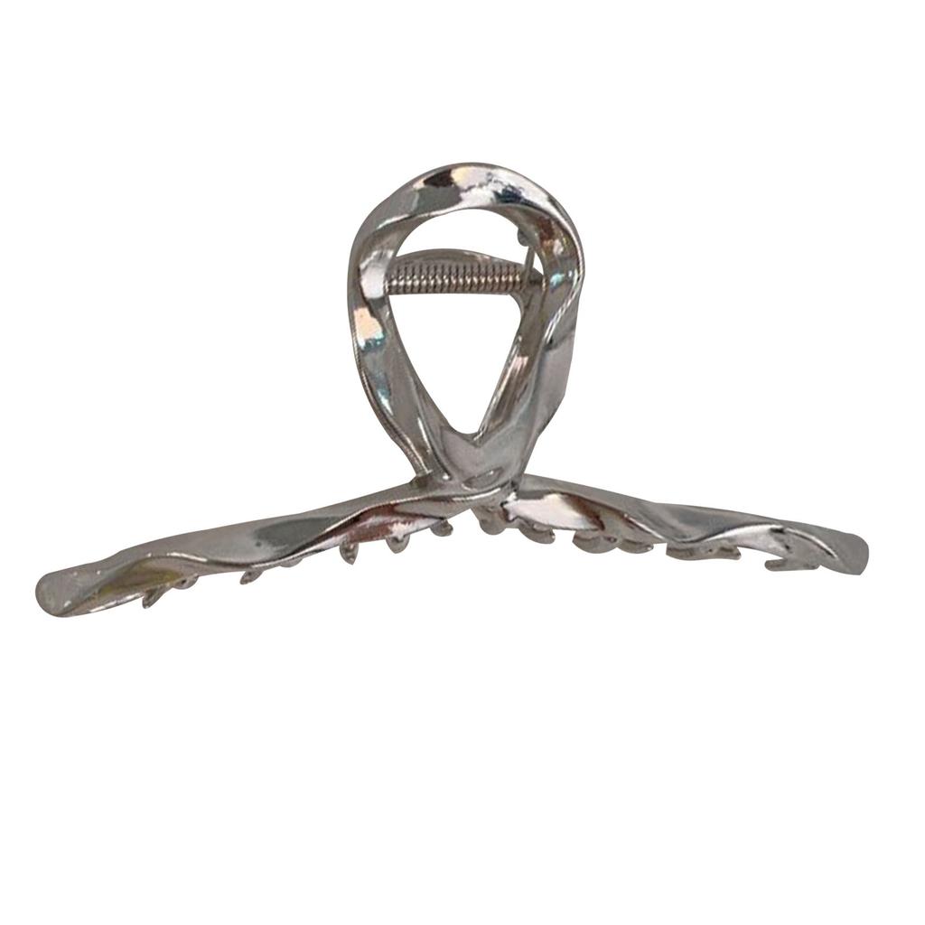 Hair Claw Clip Twisted Claw Clips Clamps Large Alloy Hair Catch Pure Color Styling Accessories