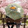 1PC girl rabbit Automatic Open/Close Umbrella with Windproof, 8-Rib Sturdy Canopy, Durable Ribs, Fashionable Design, Outdoor Accessory, Fun Prin, Holi