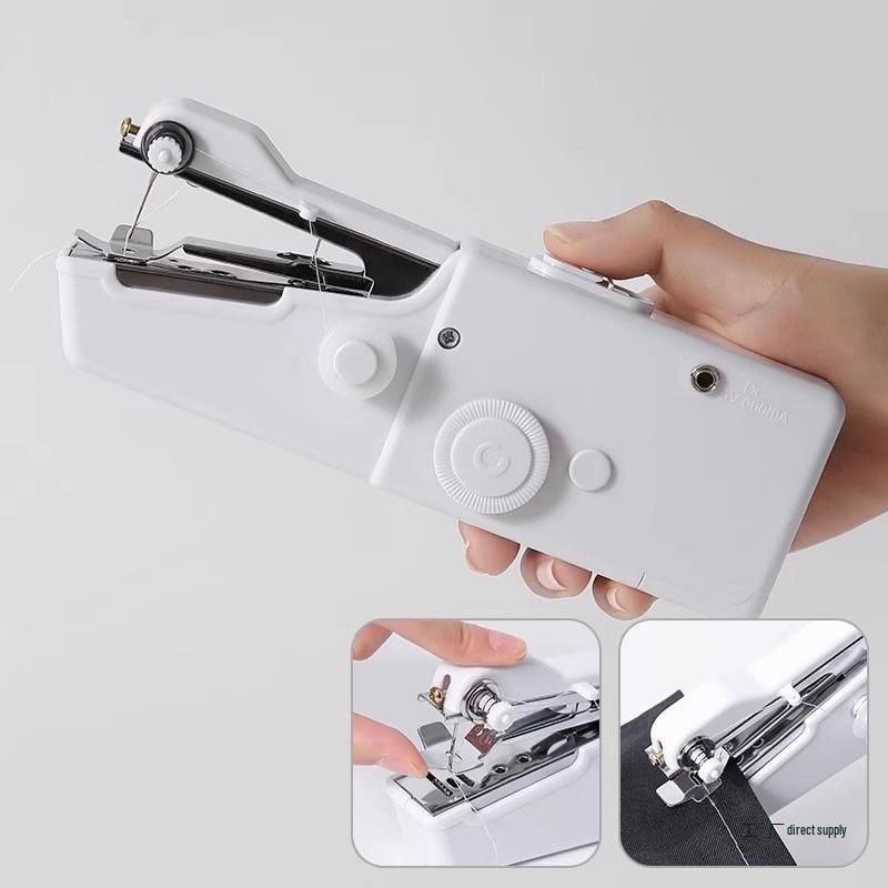 Beginner's Portable Handheld Electric Sewing Machine Set for DIY Tailoring