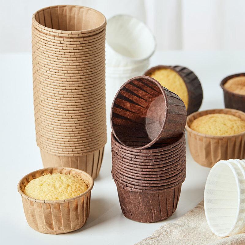 Meidi Disposable Oil-Proof Rolled Edge Cake & Muffin Cups