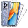 For ZTE Axon 60 Lite Case Precise Cutouts Acrylic TPU Clear Phone Cover with Laser-printed Film