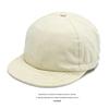 Soft Brim Round Logo Baseball Cap With Breathable Cotton For Casual Wear