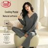 Langsha Women's Antibacterial Modal Cotton Lounge Set