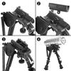 Gogoku Bipod & Sling Combo with Sling Stud Bipod Adapter Pivot Bipod with S Lock Hunting 6 to 9 Inches Bipod