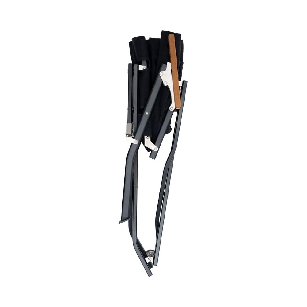Snow Peak Low Chair Short Black LV-093-AZ Compact Deck Chair Relaxed Color Design