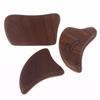 Golden Sandalwood Gua Sha Scraper Massage Tool Anti Cellulite Massager Guasha Massage Board Back Leg Arm Massage Therapy Tools