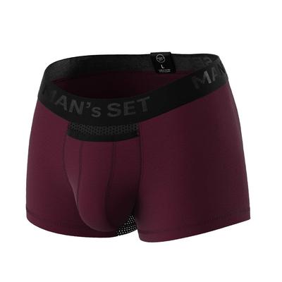 Men's Anatomical Boxers Classic Light S Burgundy (1151-1957)
