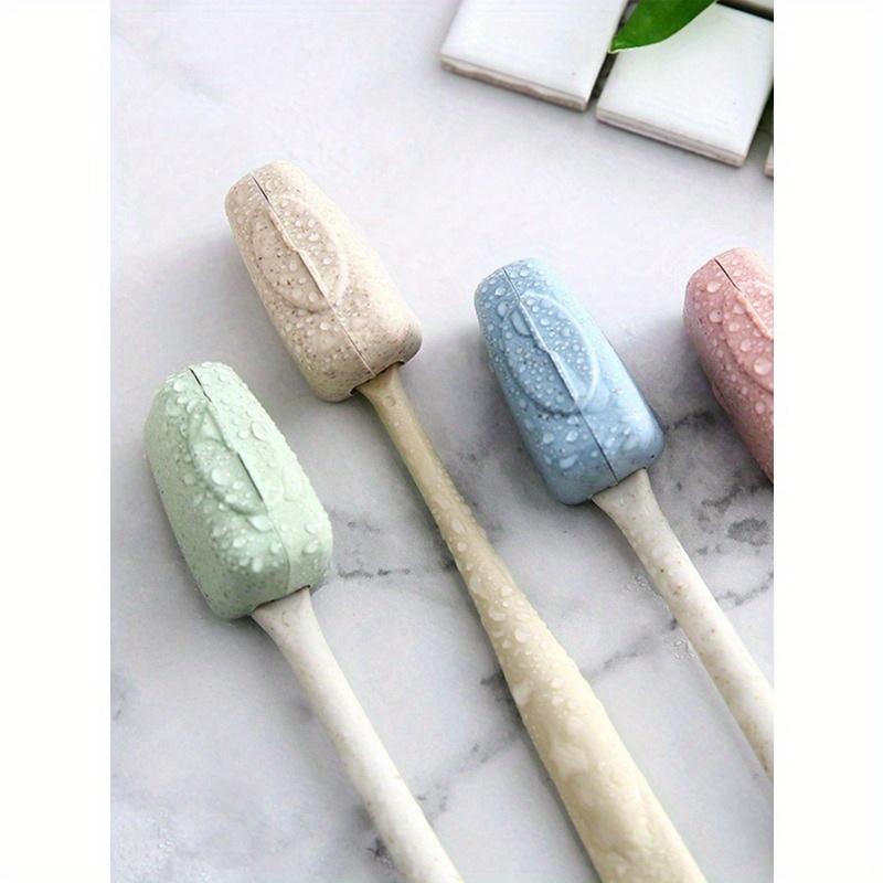 Silica Gel Portable Toothbrush Case - Keep Your Toothbrush Clean & Safe On The Go!Travel Essentials, Travel Organizer for Beach, Summer Vacation Back