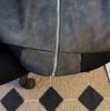 Men's Trendy Retro Brown Leather Baseball Jacket - Suede, Short, Roguish Style for Spring/Autumn