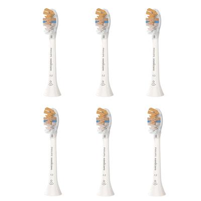 Zestaw 6 sztuk wymiennych główek szczoteczki, biały, All-in-One HX9096/67