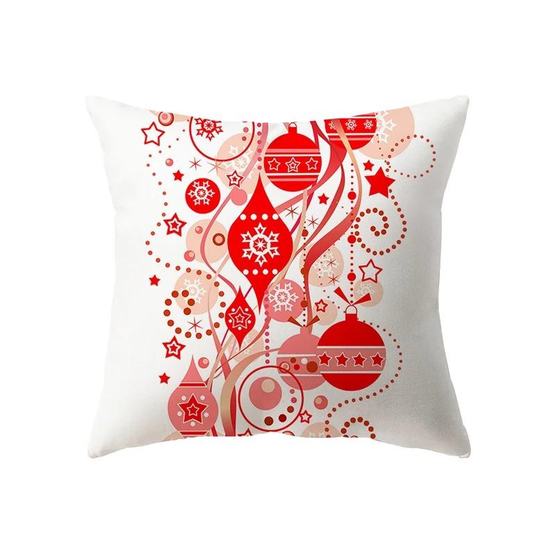 

Наволочки с рождественской тематикой Аксессуары для автомобиля Офис Санта-Клаус Гостиная Диван Домашние наволочки 40x40cm