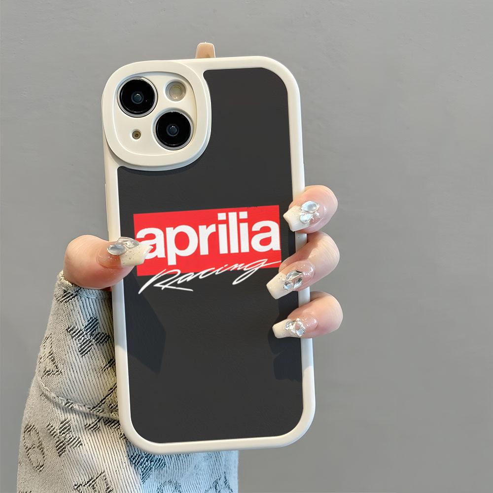 Aprilia Phone Case New 2025 Lambskin Silicone For Online Shopping IPhone 16 15 14 11 12 13 Pro Max Mini X XR XS 8 Plus Funda Coq