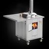 Xinjingzhou Stainless Steel Outdoor Wood Stove