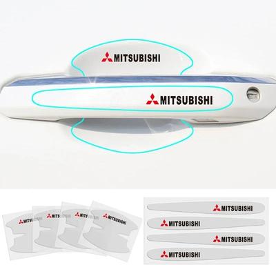 Car Door Handle Protective Door Bowl Anti Scratch Sticker for Lancer L200 Pajero Sport Xpander Mirage Eclipse Decal