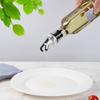 3PCS Silver Spray Paint Oil Bottle Plug Plastic Oil Bottle Plug Soy Sauce Vinegar Bottle Plug Oil Pour Nozzle