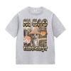 Ni Hao Fine Shyt Funny Cat Graphic T Shirt Men Women Vintage Harajuku Fashion T-shirt Summer 100% Cotton Oversized Tshirts Tops