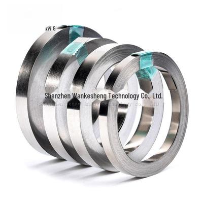 18650 Battery Connector Nickel-Plated Steel Strip, 0.1mm Thickness, 10m Length.