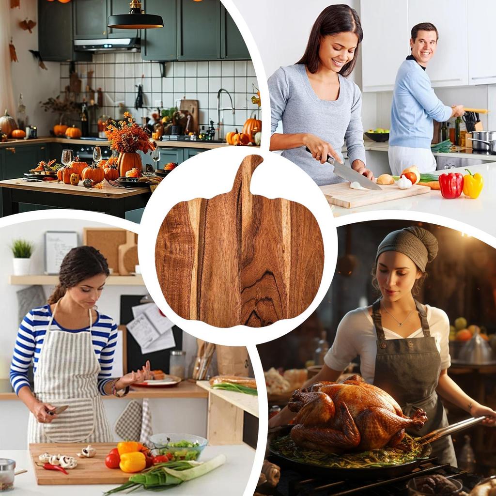 Halloween Wooden Cutting Board Kitchen Cutting Board For Meat Food Cutting Table Thickened Fruit Vegetables Chopping Panel