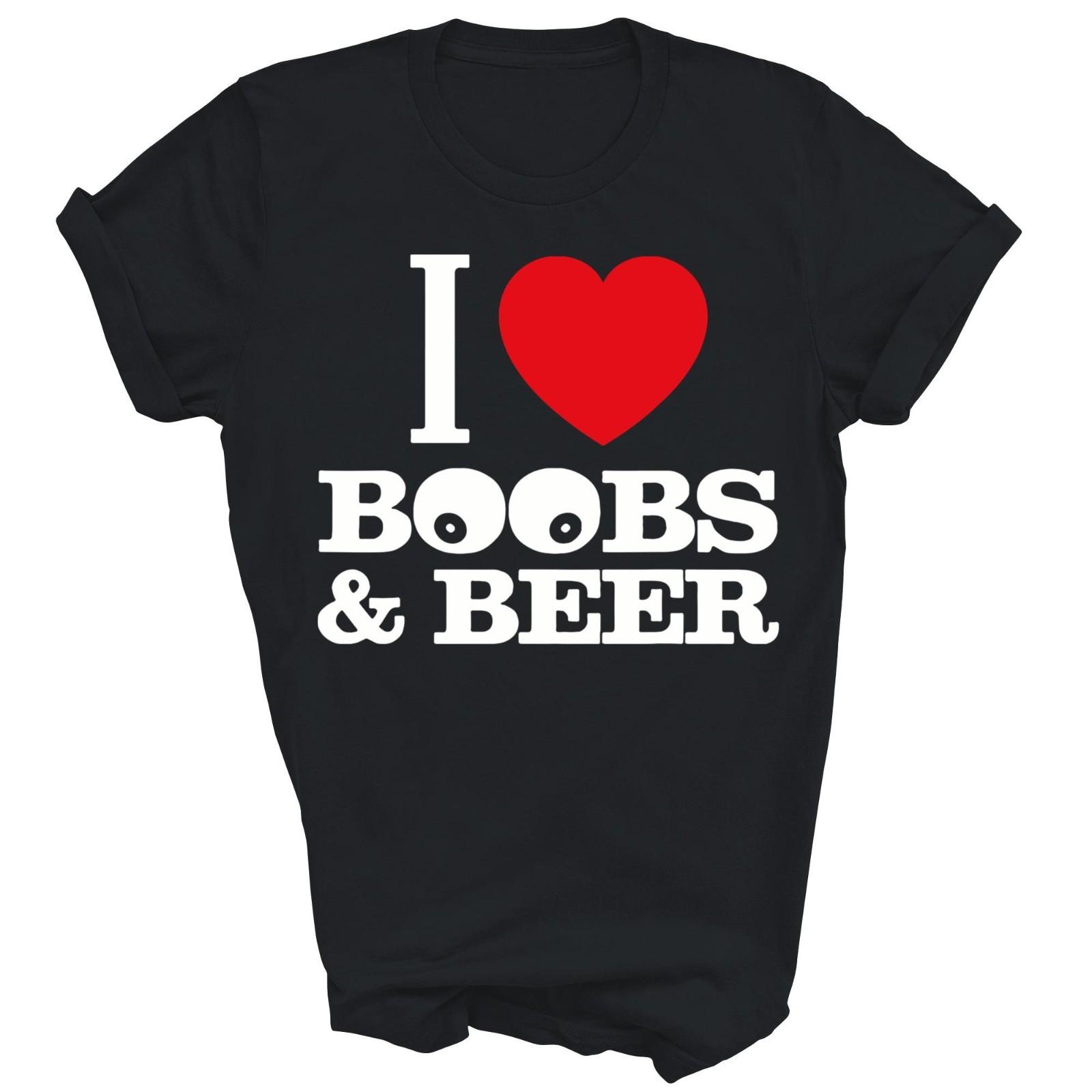 I Love Boobs And Beer Unisex Shirt Gift S