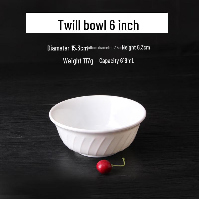 Melamine Imitation Porcelain Bowl