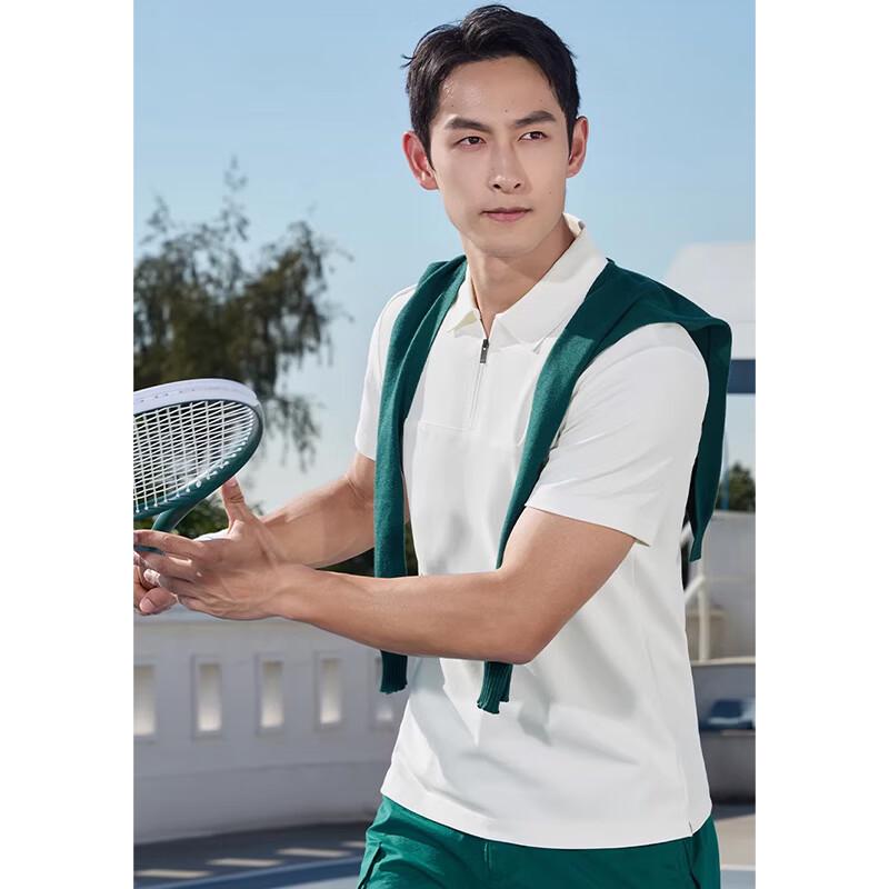 

Men s Silk Blend Cooling Short Sleeve Polo Shirt M/170