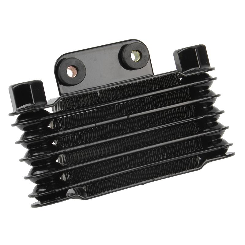 Universal Motorcycle Oil Cooler Radiator 6 Rows Engines Oil Accessories Motocross for KTM Honda Yamaha Suzuki Pit Dirt Bike
