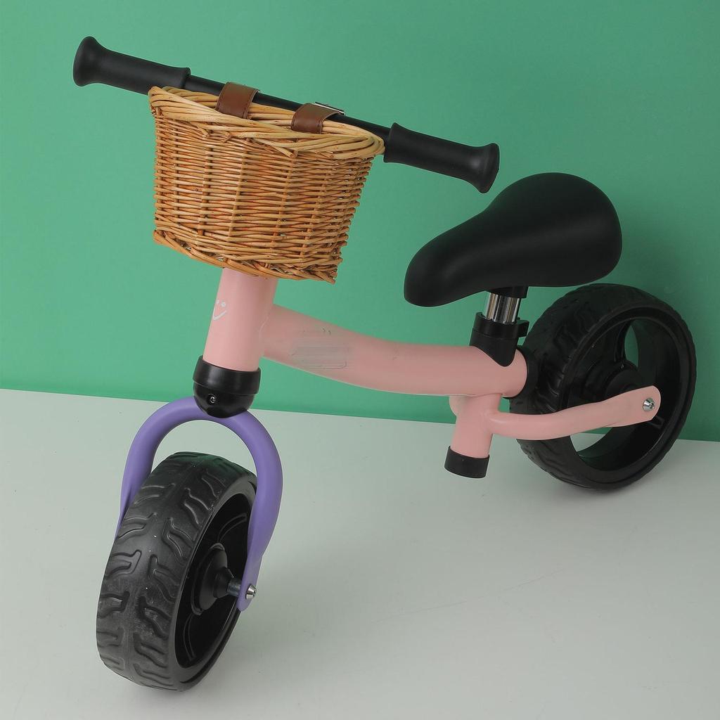Kids Bike Basket Front Boys Girls Front Bike Storage Basket Adjustable Cycling Pocket Children Bicycles Storage for Flowers Toys