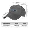 Airwalk Logo Washed Denim Cap Casual Baseball Caps Adjustable Hat Summer Unisex Baseball Hats