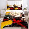 Heroic Anime Character Print 3Pcs Bedding Setduvet Cover With 2 Bedropillowcase Home Birthday Gift