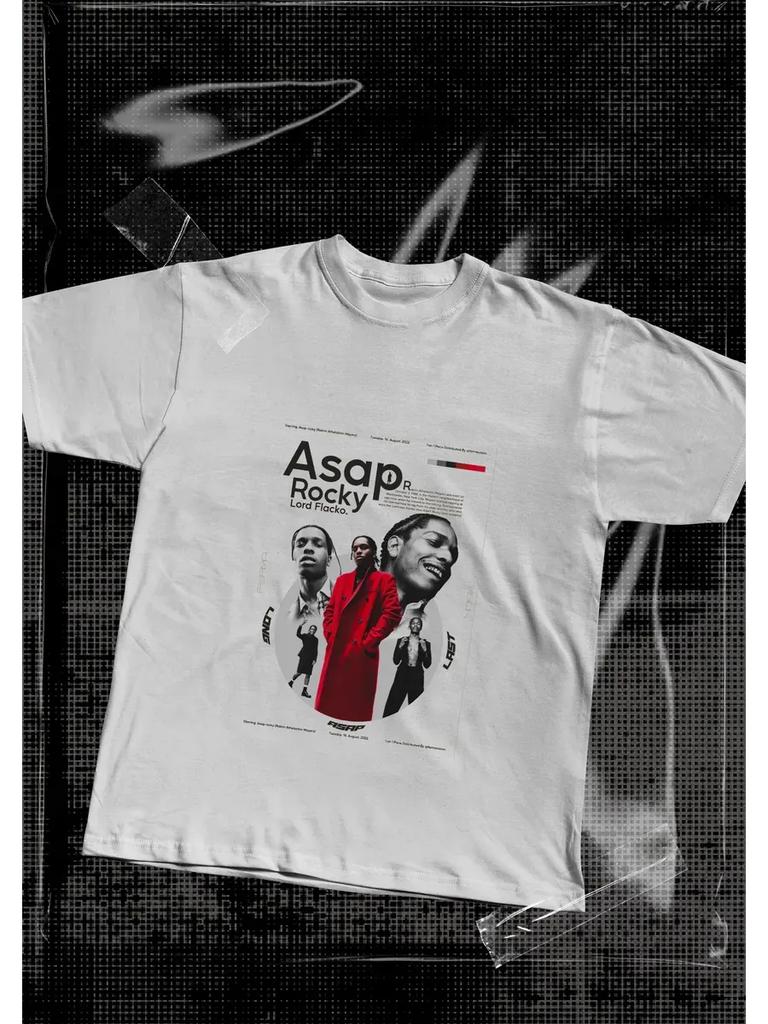 Asap Rocky Print T-Shirt