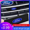 Autocolant Nou 2026 pentru Mașină Lumină LED pentru Mașină Siglă Grilă Capotă Față Accesorii Auto Pentru Ford Focus mk2 mk3 Fiesta mk7 Ranger Mondeo mk4 S-
