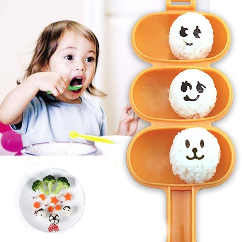 Buy 1 PC DIY Sushi Shake Rice Ball Mold Family Child Baby Rice Ball