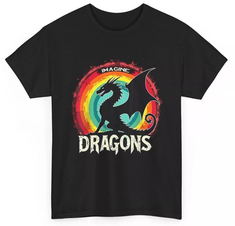 Imagine Dragons Fantasy Dragon T-Shirt Unisex T-Shirt M