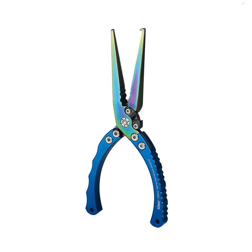 PROX Hybrid Stainless Steel Pliers, Large, Blue, PX936LB