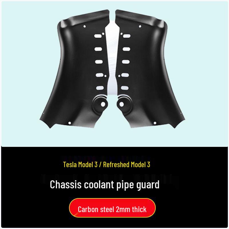 

Tesla Model 3/Y Refreshed Coolant Pipe, Chassis, and Condenser Guard Plate