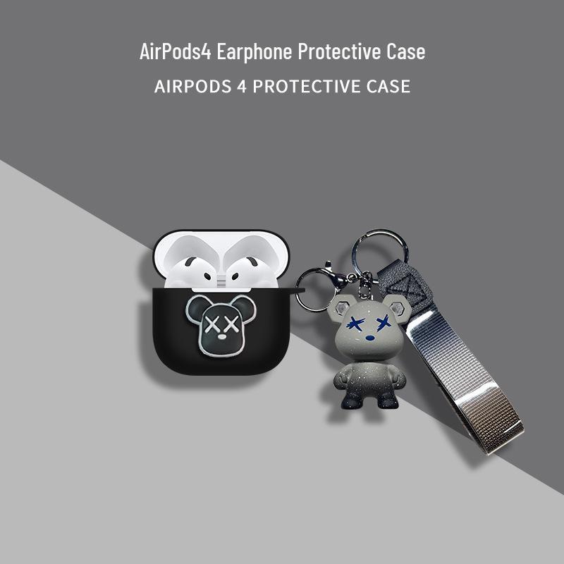 Compatible Soft Protective Case for AirPods Pro 2, AirPods 4, and AirPods 3 Earphones
