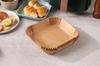 Paper Filter for KOENIC KAFP-1616 Air Fryer, 100 pcs, 16x16 cm, Brown