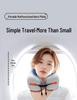 Portable U-shaped Memory Foam Neck Support Pillow for Travel and Long Trips