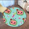 Cocomelon Printed Round Rug Carpet Chair Rug Area Rug Entryway Doormats,for Office Chair Living Room Bedroom Kitchen Room.