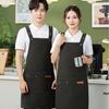 Custom Waterproof Kitchen Apron with Logo - Personalized Gift for Women, Promotional Workwear