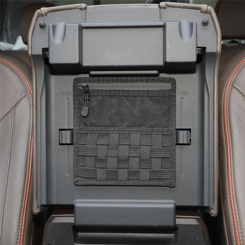 

Center MOLLE Panel Console Organizer For Ford F150 2015-2025 Silverado -2025 Tahoe 2024 2025 Accessories NONE чорний
