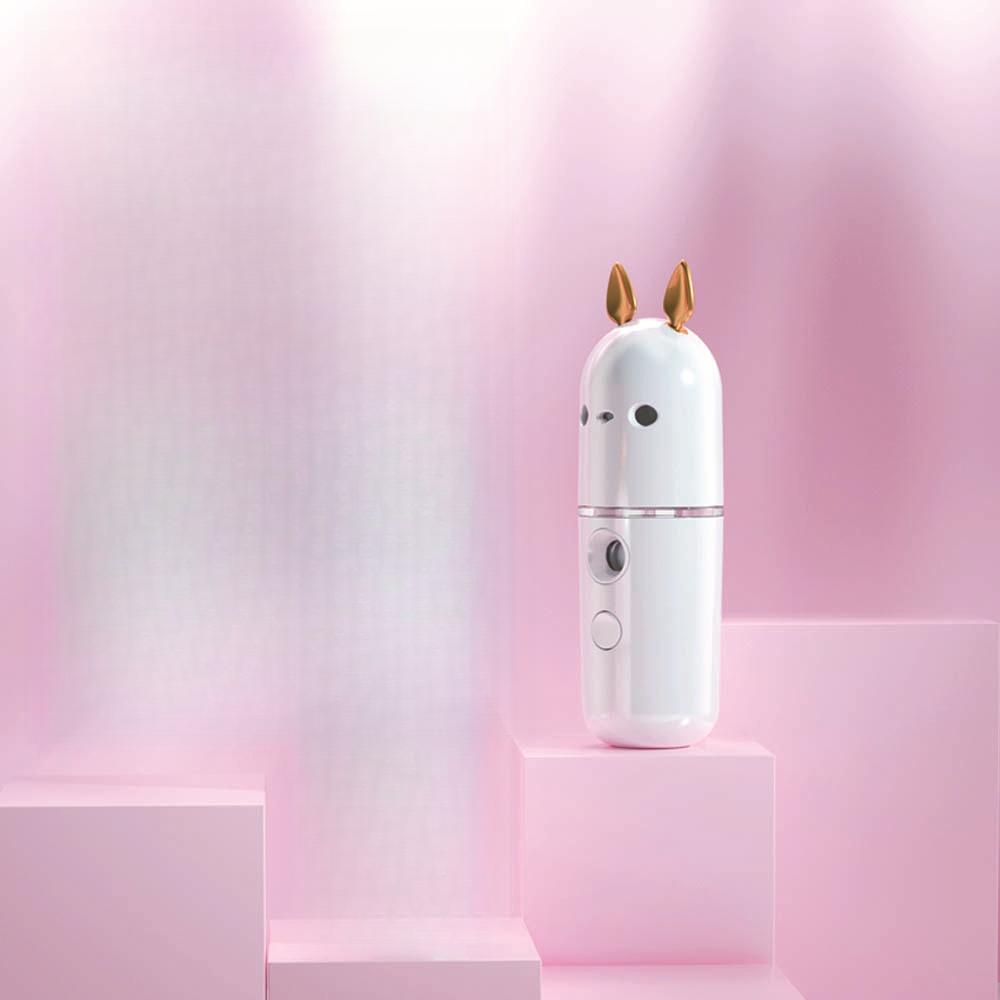 Large Volume Mist Moisturizing and Moisturizing Spray Instrument, Beauty Handheld Convenient Humidifier, Facialuse Cold Spray Moisturizing Instrument