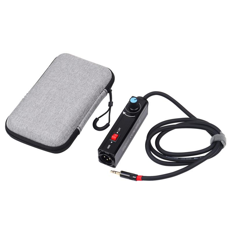 Stereo Ground Loop Isolator 3.5mm to XLR Audio Isolator Audio Noise Isolator Noise Suppressor Isolator for PC to MixerJKL