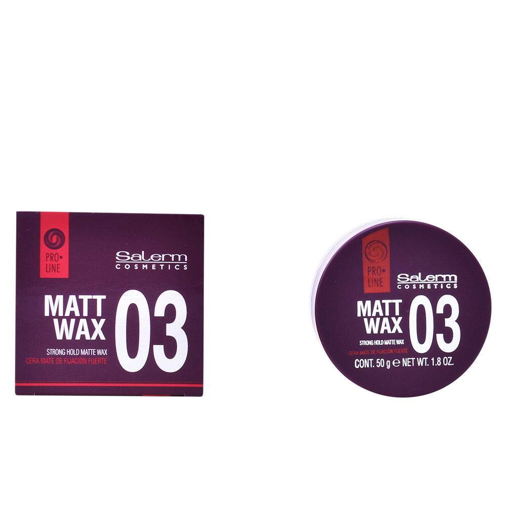 

Salerm Cosmetics Matt Wax Матовый воск сильной фиксации 50г