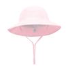 Adjustable Cotton Baby Fisherman Hat Sun Protection Breathable Cartoon Fruit Floral Print for 1-3 Years