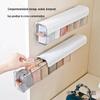 Wall-Mounted Transparent Organizer Box for Cables, Socks, and More